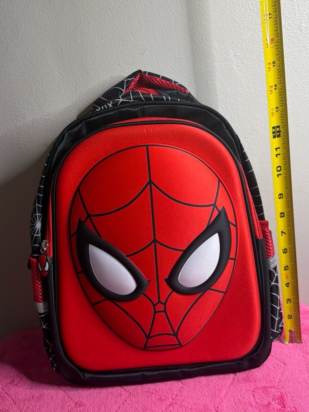 Red Spider-Man Kids Backpack - Picture 2 of 7